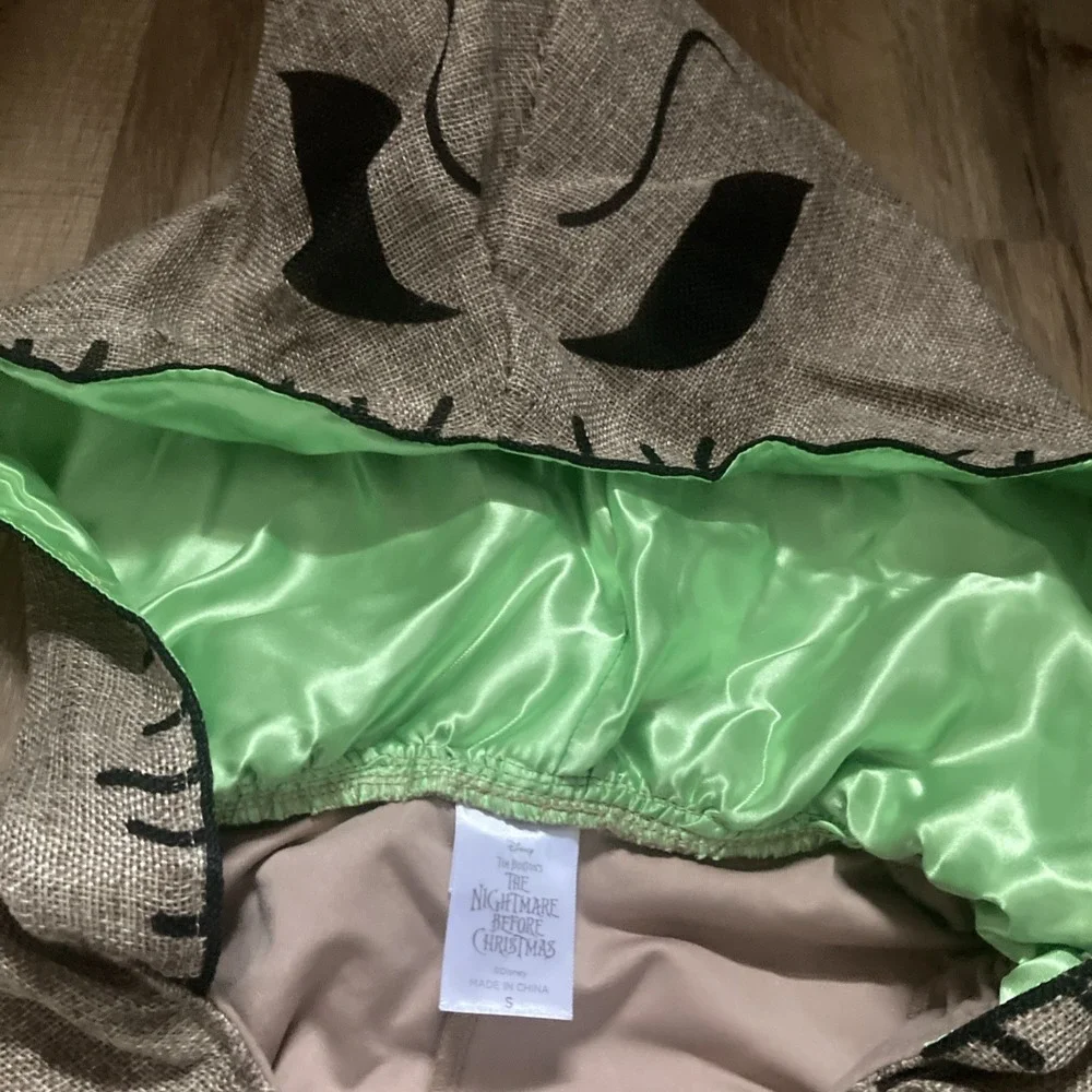 Adult Small Oogie Boogie Costume Dress Nightmare Before Christmas Cosplay - Picture 3 of 8